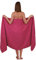 Betz Serviette de Bain XXL Palermo 100% Coton 100x200 cm Couleur Rouge Canneberge