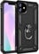 For Apple iPhone 12 Pro Max Case, Shockproof Case, Protective Ring Armour Phone Cover with [Kickstand], Dual Layer Shock Absorption, Phone Case For Apple Iphone 12 Pro Max (6.7) - Black