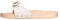Scholl Pescura Flat, Sandali Donna, Bianco, 37 EU