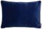 Blomus Kissenbezug Velvet, Kissenhülle für Kopf- oder Sofakissen, Baumwolle, Midnight Blue, 40 x 60 cm, 66574
