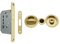 AZERODESIGN -Cerradura Puerta Corredera -Mirador Puerta Corredera -Cierre Puerta Corredera -Juego Kit Puertas Correderas -Cerradura puerta Diametro 56mm Latonado