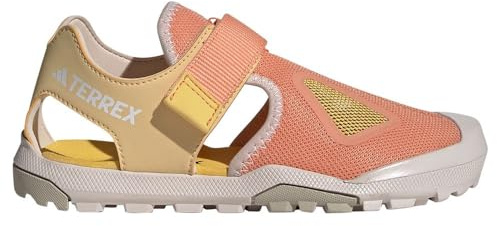 adidas Mixte enfant Terrex Captain Toey 2.0 Sandals, amber tint/semi spark/putty mauve, 32 EU