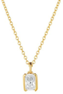 Sif Jakobs Jewellery Damen-Kette 925er Silber Farbstein One Size Gold 32024006