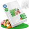 t-plastics [PROFI] Vakuumrolle & Beutel für Lebensmittel - Vakuumbeutel für JEDES Vakuumiergerät, sehr stark & reißfest, BPA-frei, kochfest, Sous Vide Beutel, aromadich (Vakuumbeutel, 20 x 30 cm)