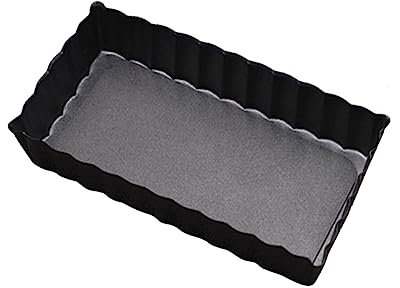 ABOOFAN Quiche Baking Set 4 Inch Loose Bottom Tart Molds Non Stick Oven Trays for Easy Release