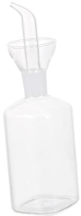 Garneck 1pc Glass Oil Bottle Condiment Bottle Creative Kitchen Condiment Home Oil Kitchen Glass Seasoning Cooking Dispenser Chilli Travel Sauce Dropper