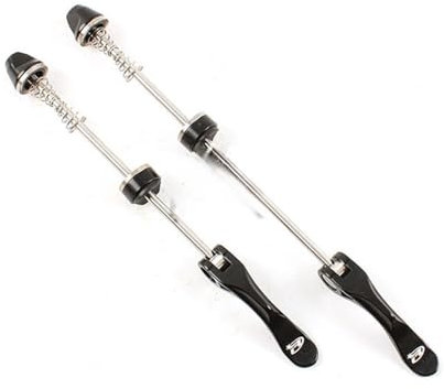 WAZUBC Fahrrad Schnellspanner, MTB Rennrad Rad Verriegelungsspieße Fahrrad Fahrrad Schnellspanner Fahrradteile für MTB, Mountainbike, Fahrrad (schwarz)