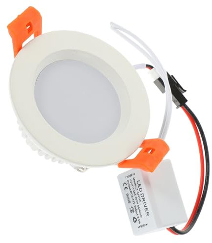 CANIGHT Luce A Led Faretto Da Incasso A Soffitto Dimmerabile Per Bagno Doccia Luce Calda Non Abbagliante Design Moderno Materiale Resistente