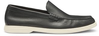 BOSS Herren Sienne Loaf Loafer aus Veloursleder mit Logo-Prägung Größe