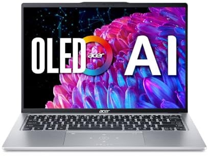 acer Swift Go 14 OLED, SFG14-73, Ultra Slim Laptop, 14 Inch 2880 x 1800 WQXGA+ 90 Hz, Windows 11, Intel Core Ultra 9, 32GB RAM, 1TB SSD, QWERTY Keyboard