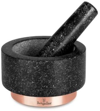 Berlinger Haus Granitmörtel 14 x 8 cm Black Rose Collection BH-8608