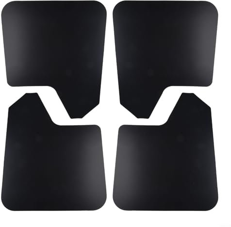 HpLive Parafanghi Mudflaps Splash Guards Flares anteriore posteriore paraspruzzi parafanghi anteriore posteriore per auto SUV camion