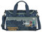 Sporttasche Kinder Harry Potter - Personalisiert mit Namen - Kleine Reisetasche Weekender Bag Mädchen Jungen (Grau)