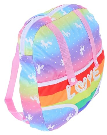 HEMOTON Babypuppen-zubehör-Organizer Rucksäcke Für Jungen Und Mädchen Mini-Rucksack Für Puppen Babytrage Puppen-Aufbewahrungstasche
