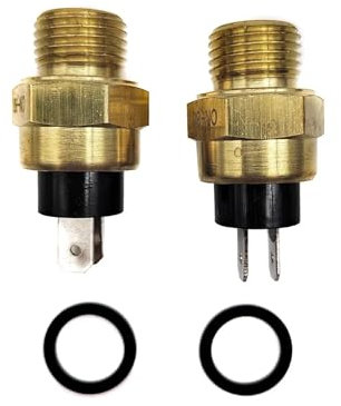 Elektrischer Kühler Kühlmitteltemperatur-Thermostatschalter Temperatursensor M14 65/75/80/85 ℃ for ATV Quad Motorradzubehör(M14-65)