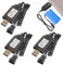 Rc Battery Charger 3 PCS, 7.2v Battery Charger with 3 Pin Sm3p & Battery Protection, Universal, For Lipo Rc Cars, Planes, Tanks, Boats, Toys, Quick & Safe Charging