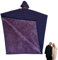 2025 Unisex Oversized Weighted Cloak Blanket Hoodie - Long Sleeve Wearable Blanket for Yoga, Meditation & Lounge, Cozy Fleece Loose Hooded Poncho Cape, Ideal Fashion Tops for Women & Men (Dark Purple)