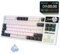 RK ROYAL KLUDGE RK S85 ISO-ES -Teclado Mecánico Gaming 80% -Teclado Inalámbrico en Español con Pantalla LCD -RGB -Bluetooth/2.4G/USB-C-Hot-Swap -Mac/Windows -Mod: White Night/Switch Lineal Cloud.(Red)