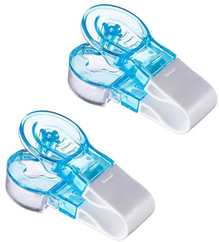 XINCHENG 2 Pieces Pill Popper for Blister Packs, Blue Portable Pill Taker, Effortless Single-Press Extraction, Suitable for Seniors, Limited Mobility or Arthritis Sufferers