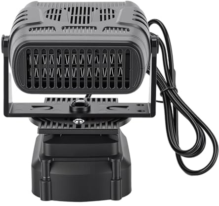 Generic Auto-Raumheizung, Batteriebetriebene Kabellose Kleine Raumheizung, Autofenster-Entnebelungsanlage, Geeignet für BL1830 BL1850 BL1840 Batterie, für Auto, Büro, Innenbereich