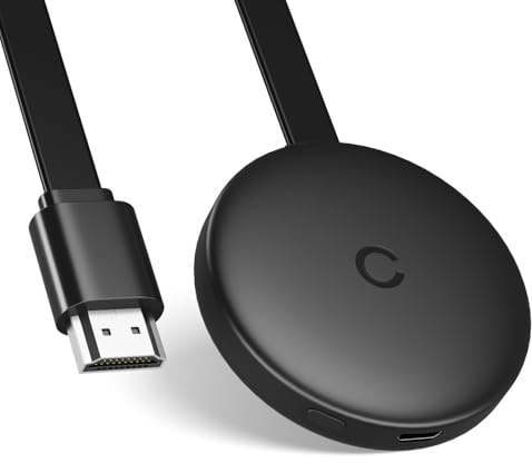 Wireless HDMI Adapter,2.4/5 GHz Miracast Wireless HDMI Dongle,1080P WiFi Miracast Adapter Dongle Display Dongle Supports DLNA/Airplay,Compatible with/Smartphone/Laptop/PC/Monitor/TV/iOS/iPad