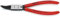 KNIPEX Sicherungsringzange für Innenringe in Bohrungen 45° gewinkelt mit Kunststoff überzogen schwarz atramentiert 180 mm, 44 31 J22