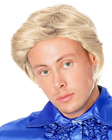 Bristol Novelty BW503 Tony-Perücke, blond, Einheitsgröße Halloween