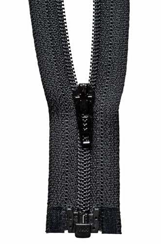 YKK Coil Zip, No. 580 Black, 41 cm Length
