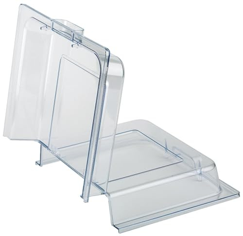 APS 11013 GN 1/1 Klarsichtdeckel Geeignet für GN 1/1 Tabletts, Pfannen und Chafing Dishes, 53 x 32,5 x 6 cm
