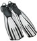Mares Erwachsene Fins Avanti Quattro + Flossen Mit Riemen, Weiß, XL