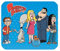 American Dad Customized Rectangle Mouse Pad Non-slip Rubber Mousepad Gaming Mouse Pad 9.84x7.87