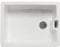 Astini Belfast 100 1.0 Bowl White Ceramic Kitchen Sink & Plug Waste