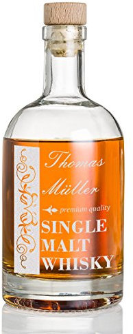 Polar-Effekt Carafe à Whisky Avec Gravure - Bouteille 700 ml Avec Bouchon - Cadeau Pour Hommes et Connaisseurs de Whisky - Idée d'Anniversaire
