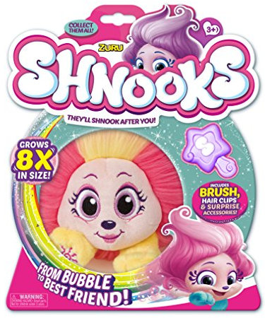 Zuru Shnooks Plüschspielzeug (Verschiedene Ausführungen – Stil Wird nach dem Zufallsprinzip ausgewählt).