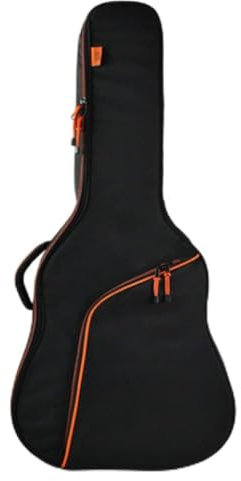 YAAGLE 41 Gitarretasche Wasserdicht verdicken Akustikgitarre Tasche 4/4 Acoustic Guitar Gig Bag für Kassikgitarre, Gitarrentasche, Gitarrenhülle orange