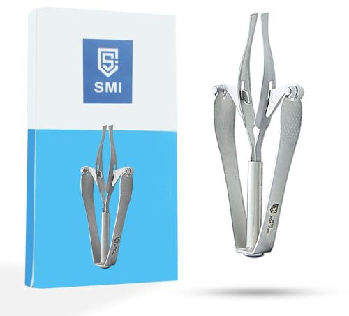SMI Augenbrauenpinzette automatisch haarpinzette pinzette augenbrauen zupfen augenbrauen pinzette profi zupfpinzette haarzupfer edelstahl haarentfernung pinzette (klassisch)