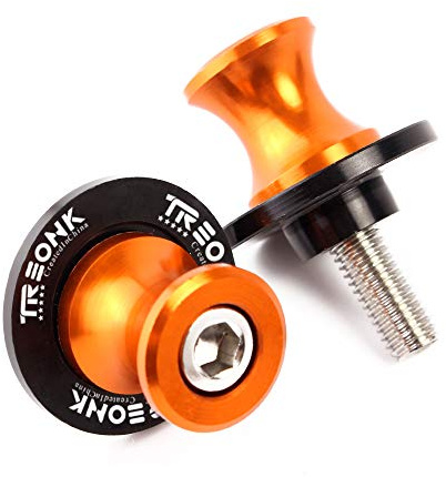 M8 Ständeraufnahme - Montageständeradapter Aluminium Schwingenadapter Motorrad Prismabuchsen Bobbins für Kawasaki Z900 2017-2019 Z900RS 2018-2019 Z650 2017-2019 Versys 650 2015-2019 Ninja400 2018-2019