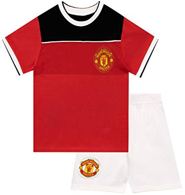 Manchester United FC Ensemble De Pyjamas Garçon Rouge 9-10 Ans