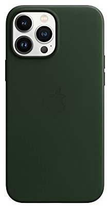 Apple Leather Case with MagSafe (for iPhone 13 Pro Max) - Sequoia Green