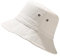 Malaxlx Damen Weiß Fischerhut Bucket Hat Anglerhut Fischerhüte Sonnenhut Sommerhut Faltbarer Draussenhut