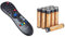Philips Telecomando Universale, Nero & Amazon Basics Pile Mini Stilo Alcaline AAA Performance, confezione da 12