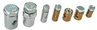 Kit 7 Morsetto Morsetti Cavi Cavo Freno Freni Gas Acceleratore Frizione Cambio Varie Cross Quad Moto Scooter Ciclomotori Universale Compatibile Vespa Ape Ciao ecc