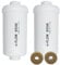 Renami Lot de 2 filtres à fluorure de rechange pour Berkey® PF-2® - Réduction du fluorure et de l'arsenic - Compatible avec le système de filtration par gravité Berkey® - Matériau de filtre de
