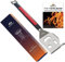 Spatola per barbecue da esterno, attrezzi per barbecue 7 in 1, accessori per barbecue lunghi 17 pollici, confezione scatola, regalo perfetto per uomini, unico