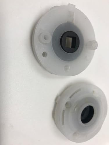 Bayram 52 mm Innen 16 mm ca 10 mm Rosetenhöhe Drücker Rosete rückholfeder 1 Paar bei Türgarnitur Schloss Feder Zimmertür, wenn Türgriff nicht sogut zurück geht