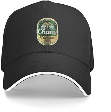 Basecap Thai Chang Beer Label Baseball Cap Hip Hop Man Caps Caps Herren Damen Geschenk
