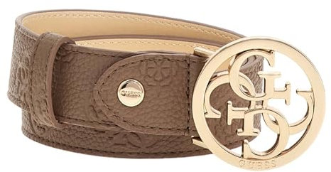 GUESS Cresidia Adjustable Pant Belt H35 W75 Dark Taupe