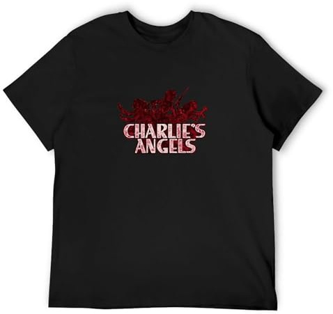Charlie's Angels Tv Show Classic Breathable T Shirt Black S