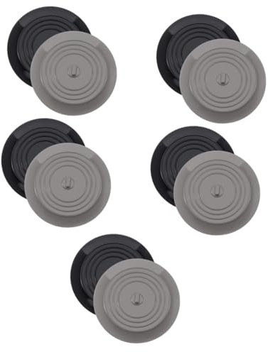 Cabilock 5 Juegos Tapón del Fregadero Coladores Filtros De Bomba De Agua No Accesorios De Cocina Accesorios para Cocina Bañera Colador De Fregadero Tipo Empuje Tapón De Lavabo 2 Piezas * 5