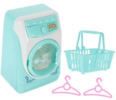 Vaguelly Lavadora De Juguete Simulada Electrodoméstico De Juguete para Lavadora Creativa para rol Casa